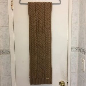 Michael Kors light brown scarf